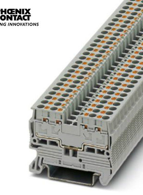 菲尼克斯直通式接线端子-PT 2.5/S-QUATTRO- 3211019-50 一包50个