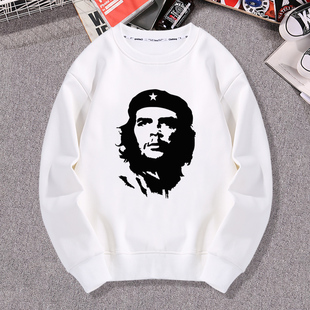 红色革命古巴英雄卡斯特罗纪念切格瓦拉卫衣秋冬宽松个性外套衣服