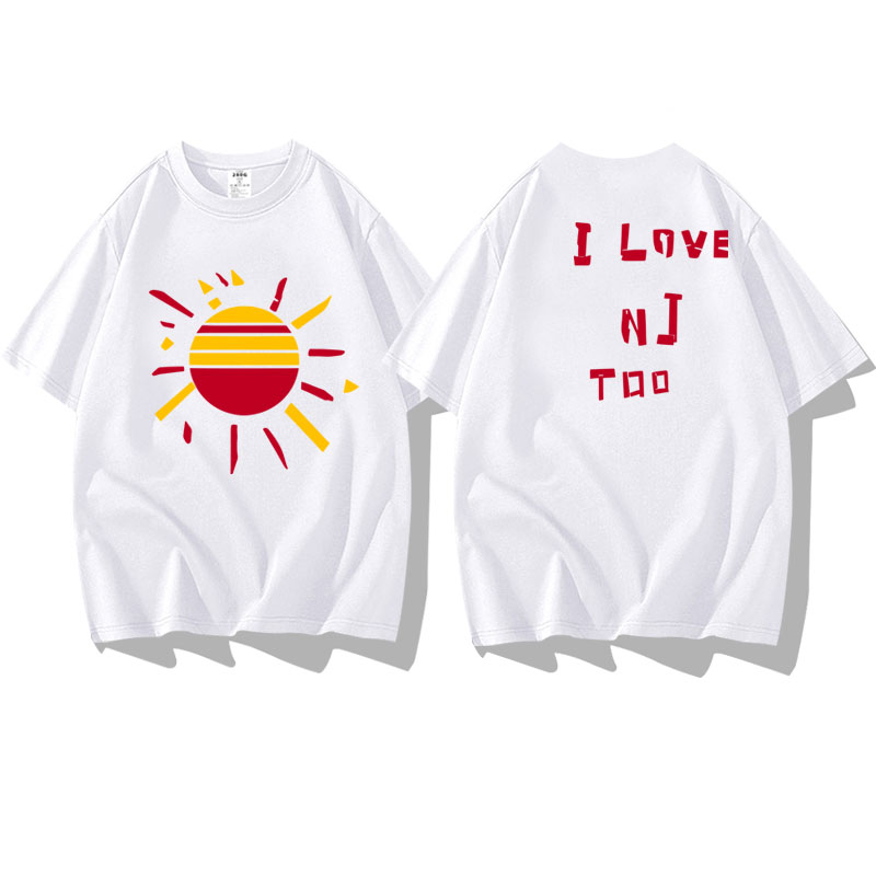 赵雷演唱会周边太阳同款T恤衣服