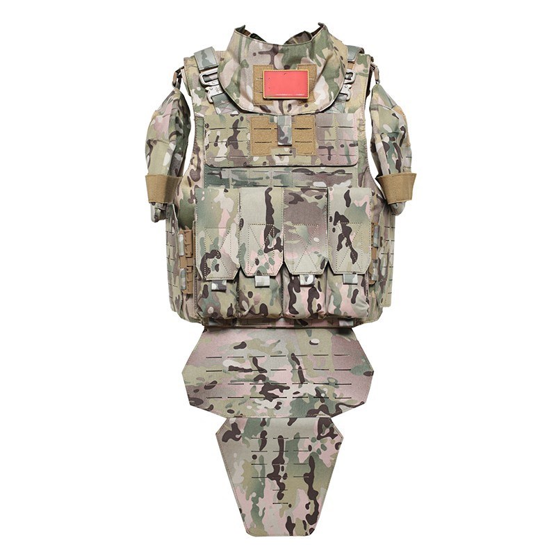 速发野外战练背心重型全防护  防户外运动训术 身马甲背心迷彩服