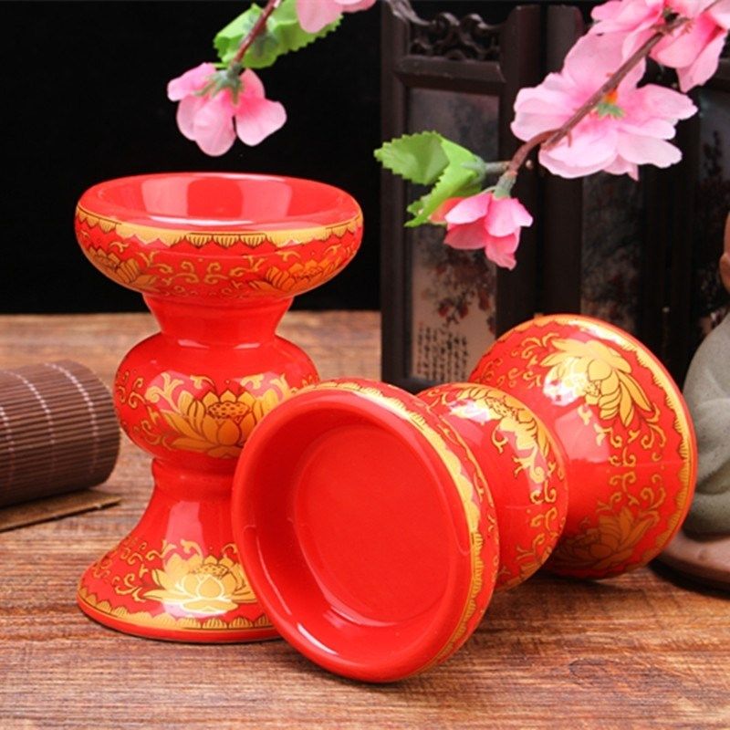 快速发货烛台陶瓷佛堂灯佛灯莲花灯座F酥油蜡烛佛具用品供佛莲花,家居饰品,烛台,淘宝优惠券,粉丝福利购,淘宝优惠卷