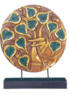 快速发货东南亚风格客p厅餐厅装饰品摆件玄关实木雕刻泰式工艺品