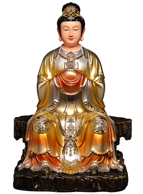 快速发货树脂f碧霞元君娘娘神佛像东岳泰山奶奶送子老圣母供奉摆