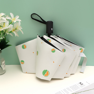 小清新花雨伞女生折叠晴雨两用加厚遮阳防晒防紫外线全自动太阳伞