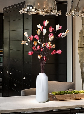 干花花束装饰客厅摆设落地大束高枝风干干果天然真花仿真树枝干枝