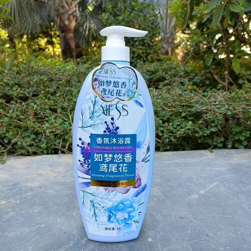 蓝色兰花薇依诗l丝滑沐浴露