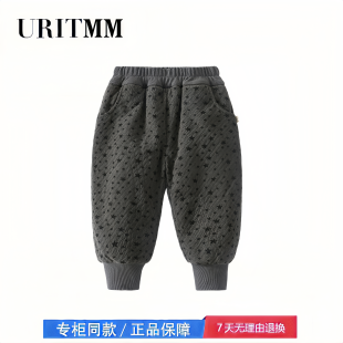 【撤柜专区】品牌专柜  婴儿衣服秋冬夹棉裤子婴幼儿一岁宝宝冬装
