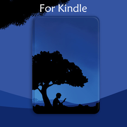 树下静读kindle22/24青春版保护套paperwhite4/5油画kpw6/oasis3