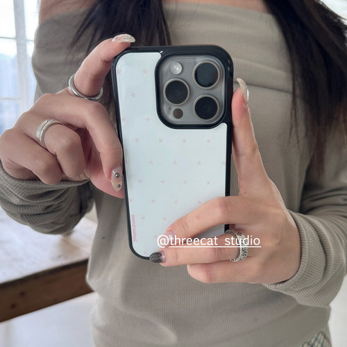 少女粉小星星iphone17pro手机壳