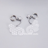 韩女ins少女心甜美古早翅膀天使星星吊坠手机Airpods挂饰挂件饰物