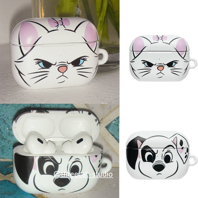 粉色猫咪可爱小狗airpods耳机套