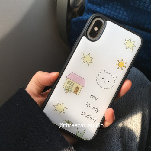 iPhone17PRO小狗太阳房子手机壳