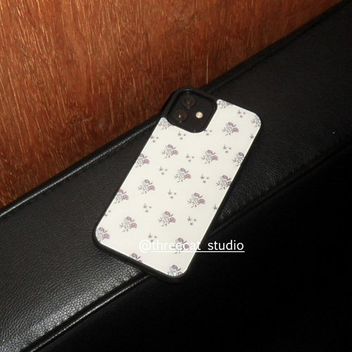 chic复古小碎花iphone17手机壳