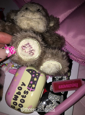 韩国ins设计少女心个性牛仔靴4代进口pro3菲林耳机壳适用于苹果1/2/3/4代airpods pro2保护套airpods4硬亮