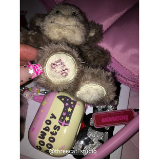 韩国ins设计少女心个性 牛仔靴4代进口pro3菲林耳机壳适用于苹果1 pro2保护套airpods4硬亮 4代airpods