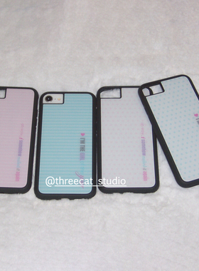 韩ins时尚个性英文GIRL波点条纹欧尼博主手机壳适用iphone17promax/16pro苹果15/14/13/12黑边11保护套Xsmax