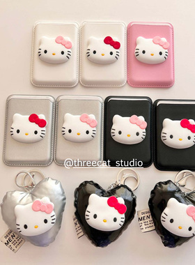 韩国ins可爱kitty猫磁吸无线充magsafe卡套包手机壳适用于iphone17pro/16promax苹果15/14/13/12/11保护套