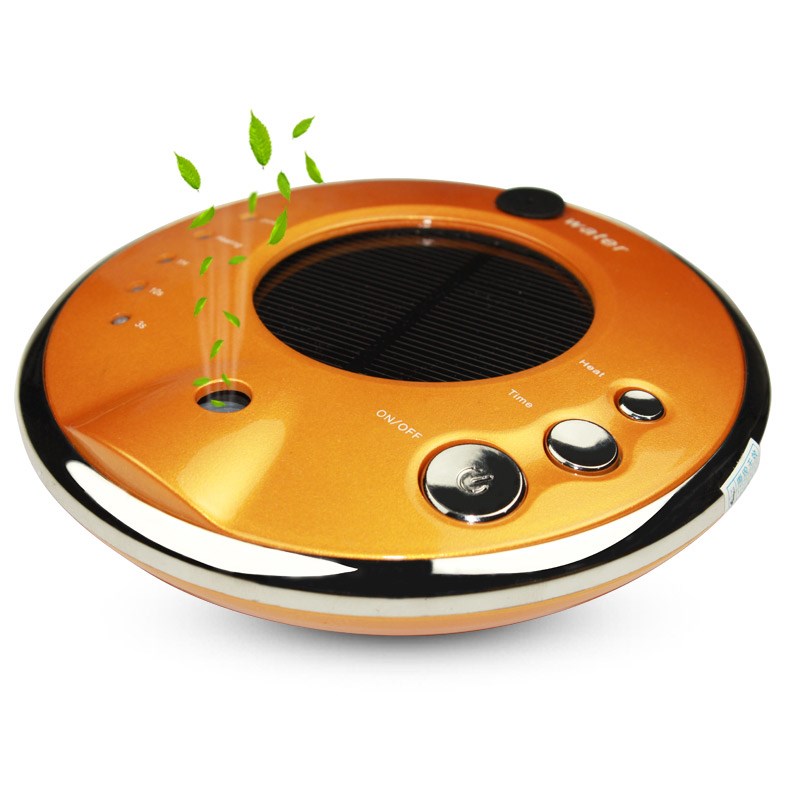 车载空气净化器太阳能负离子香薰加湿器汽车家内便携两用消除异味