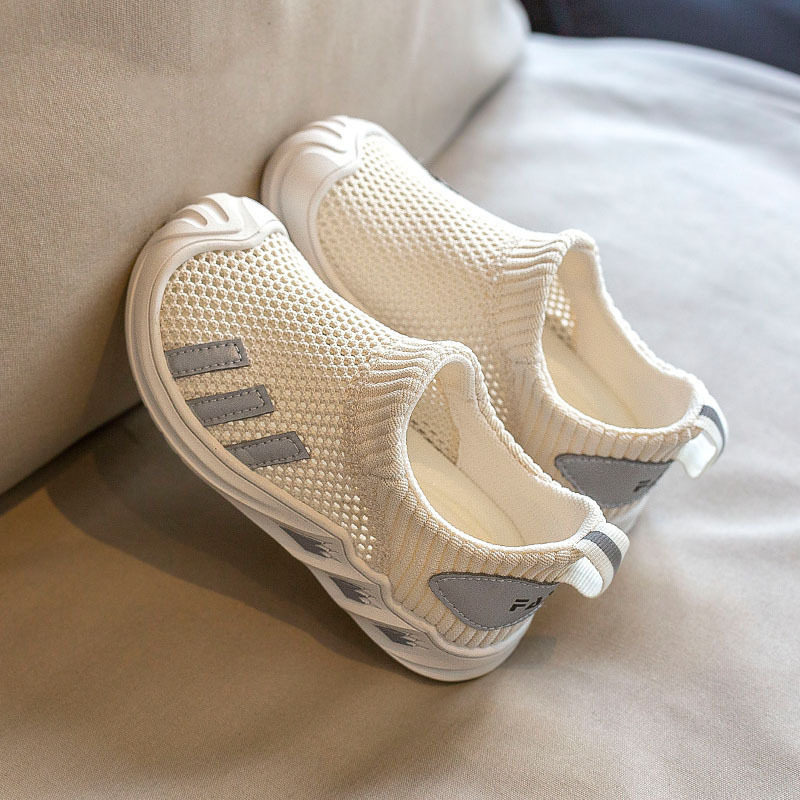 英国netx Kiss儿童运动鞋2025春秋新款男女童透气网面一脚蹬网鞋