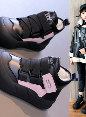 next MaxM女童雪地靴冬季新款儿童大棉鞋加绒加厚中大童防水保暖