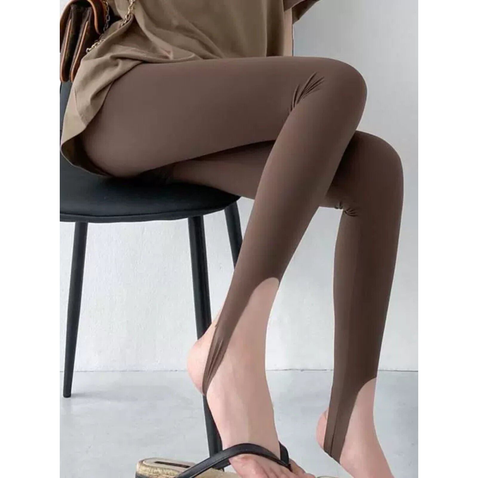韩国采购春季女性脚踏鲨鱼裤高腰弹性瑜伽健身芭比裤外穿九分打底