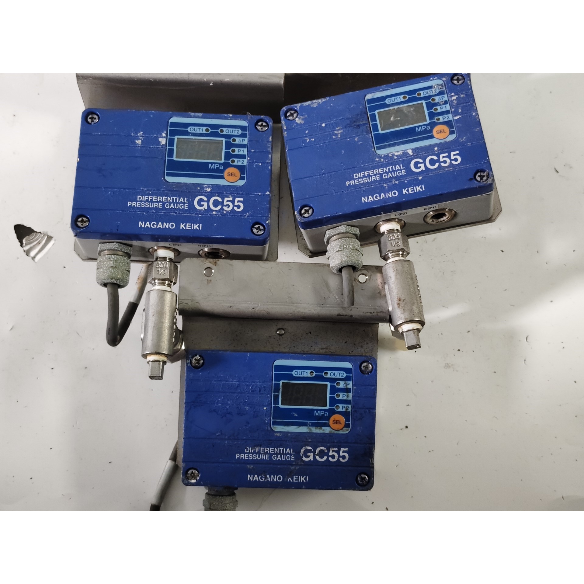 长野计器NAGANO KEIKI差压计GC55-160,0-