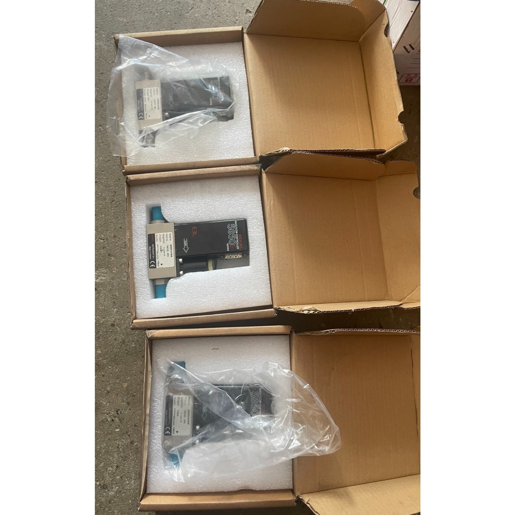 【布鲁克斯5850E流量计】全新库存件,0-1slpm O2