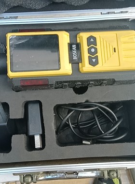 出这款保时安PGM300粒子计数器采用经典的黑色和黄色搭配设