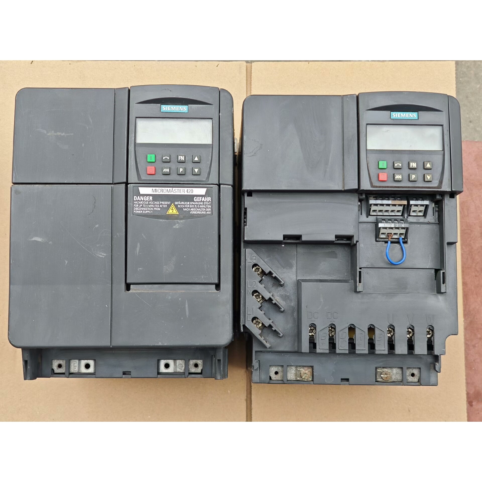 6SE6420-2UD31-1CA1拆机二手变频器11