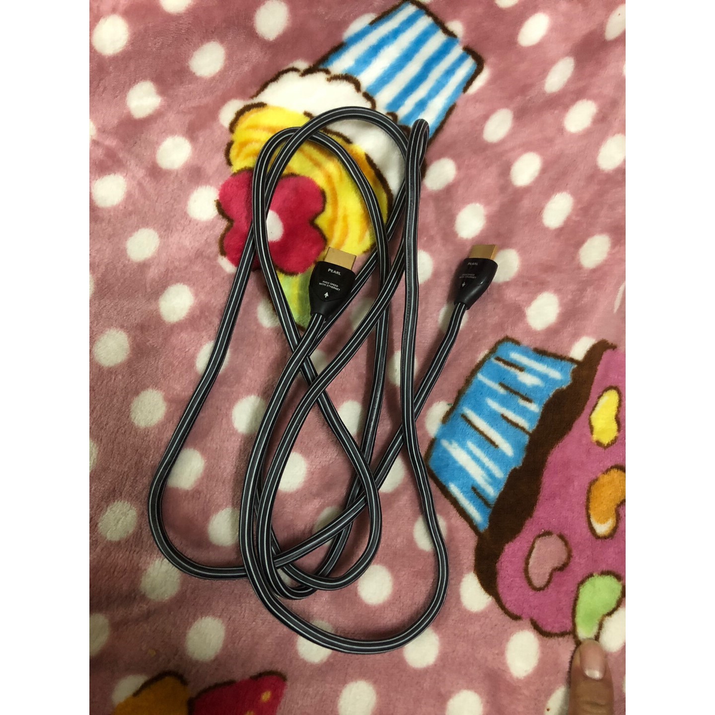 原装美国AQ线圣pearl HDMI 高清线支持4K3D实物