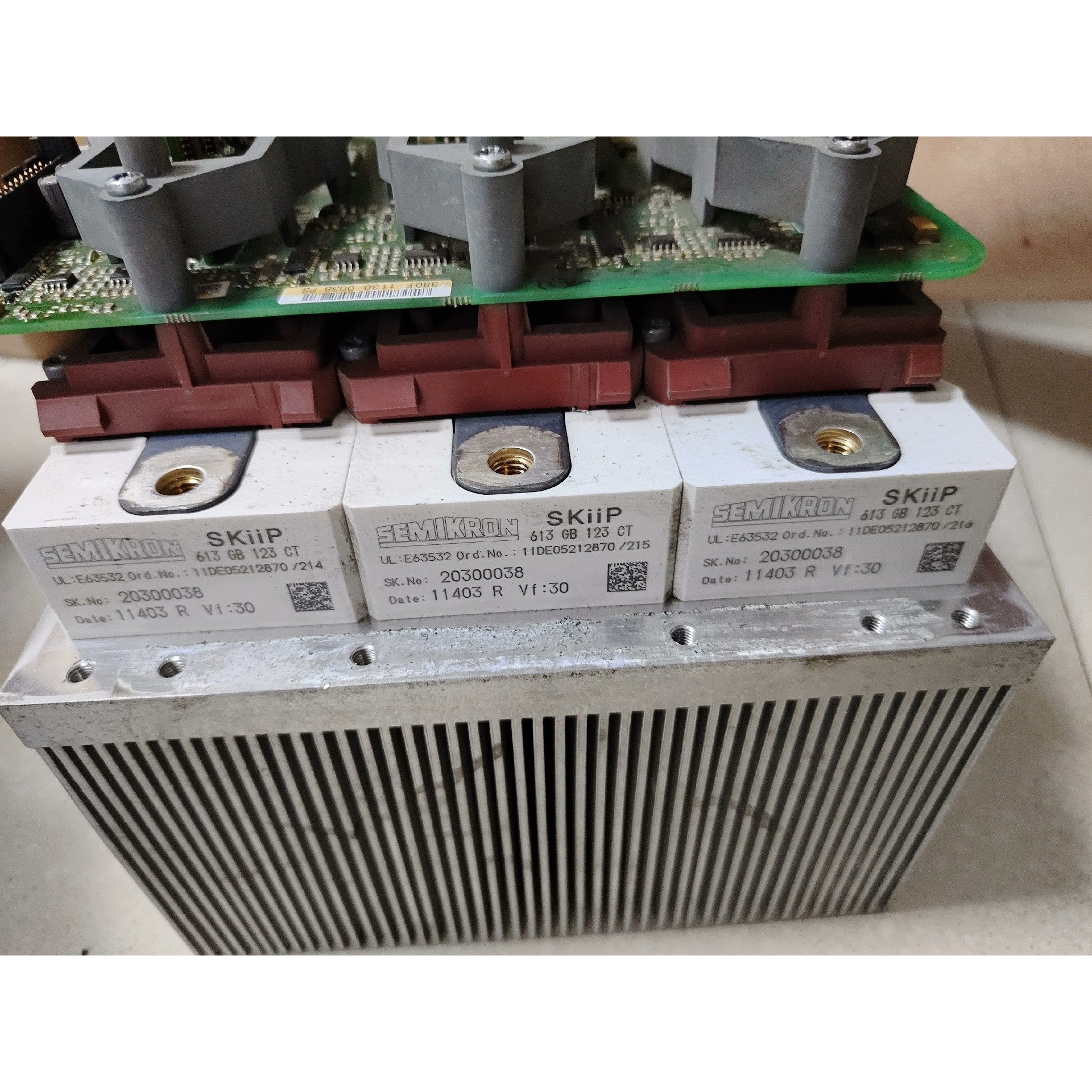 VACON变频器上拆的.板子PC00380  模块是SKII