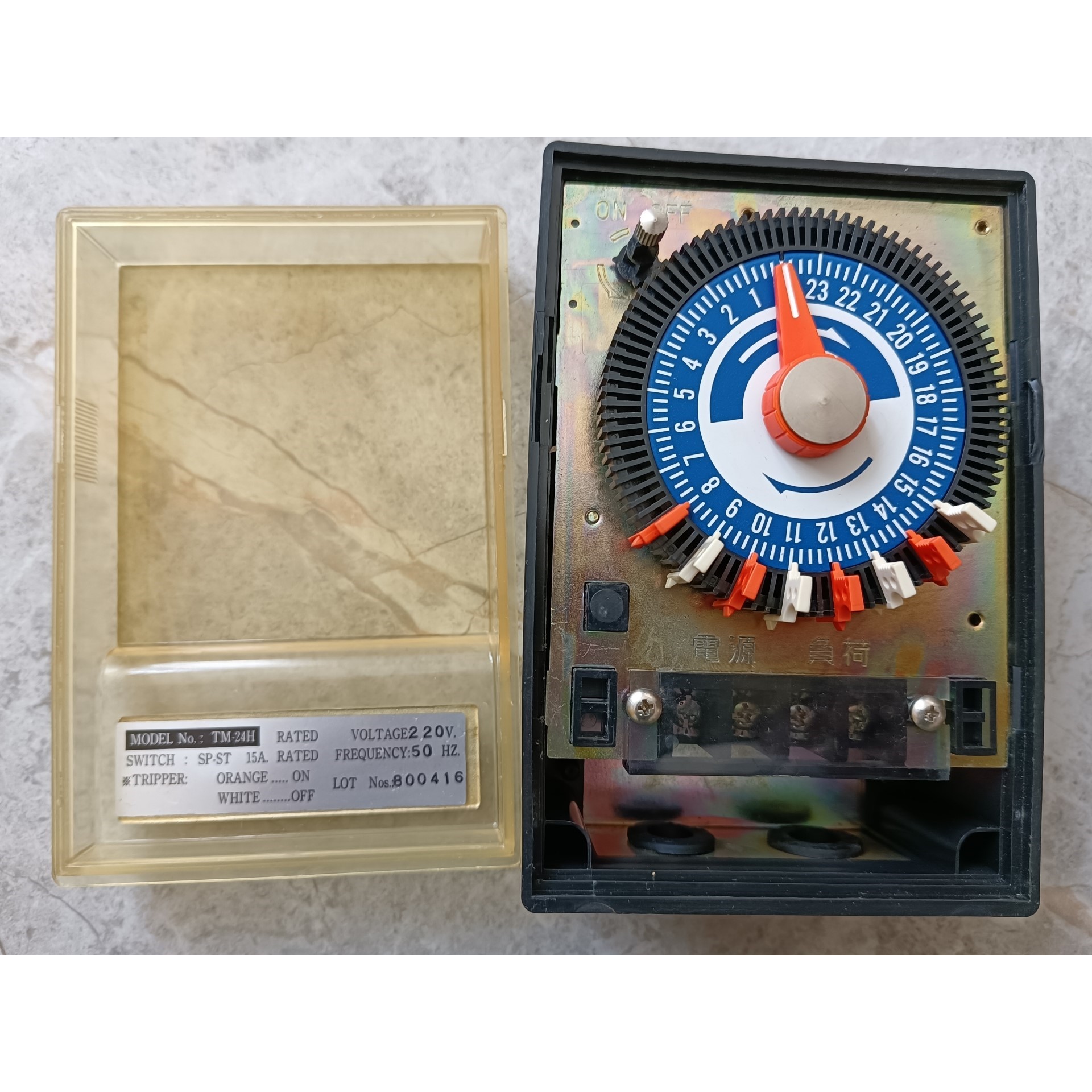 日本KAWAMURA河村机械式定时器TM-24H   220