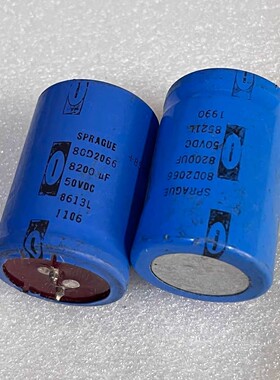拆机 美国SPRAGUE 思碧老款红头80D 8200UF