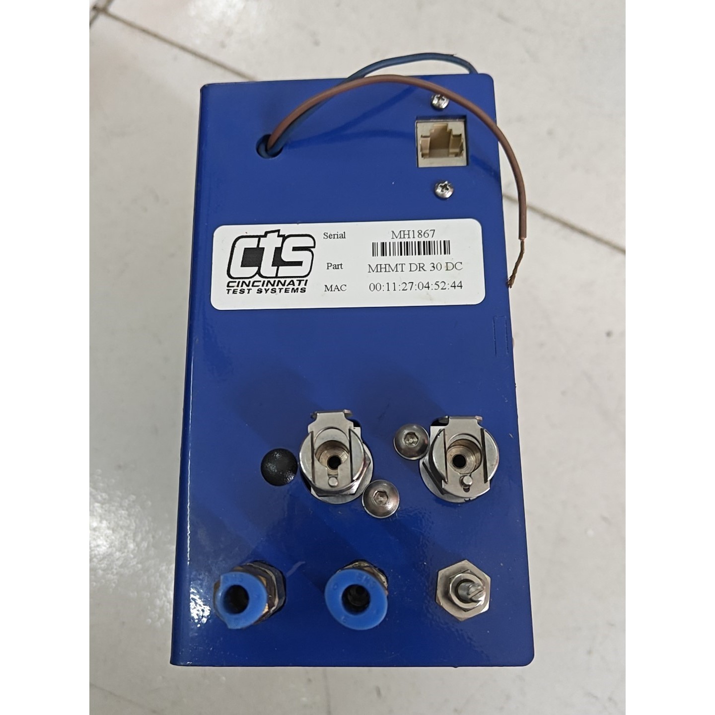 美国CTS MHMT DR 30 DC气密性检测仪出售,轻微