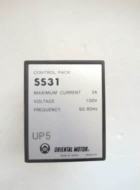 原装ORIENTAL MOTOR SS31-UP5调速器含底