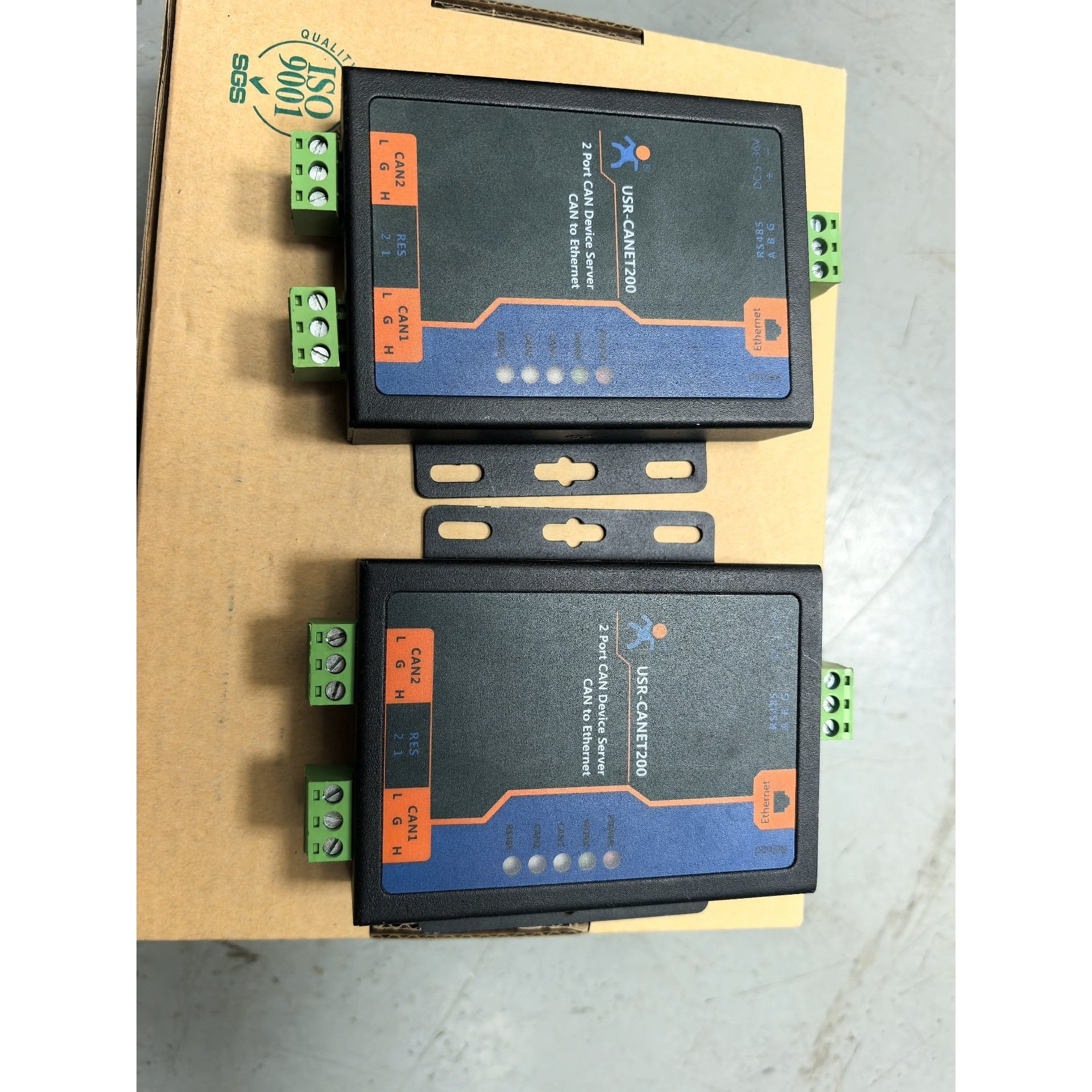 有人,工业级串口服务器,USR-CANET200,几乎,