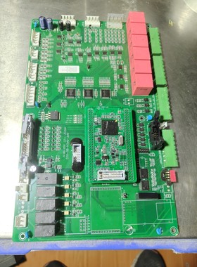 APF-MAIN-B1-V1.0主板,绿色PCB电路板,多接