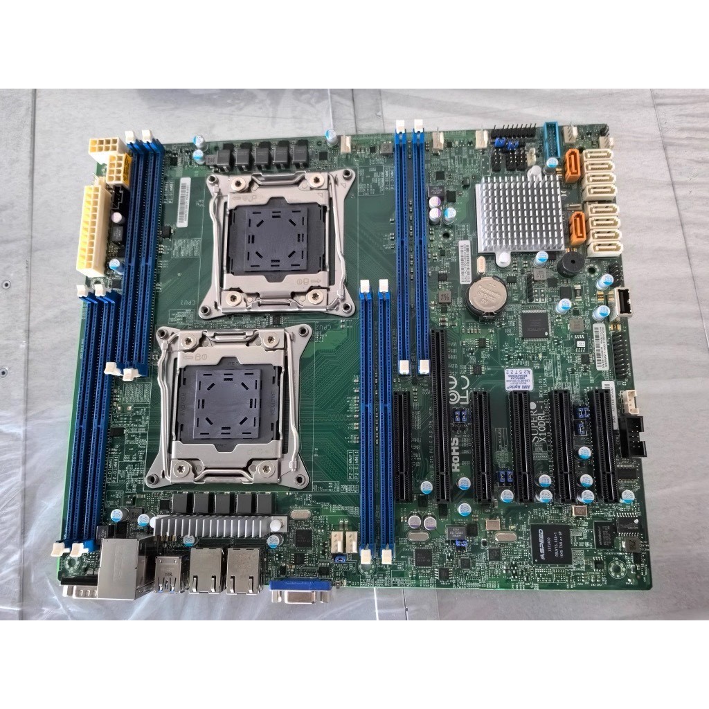 超微X10DRL-i/ln4双路E5工作站2011针c612