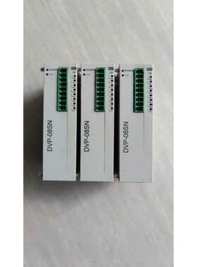 台达PLC扩展DVP08SN11R成色实物图,功能正常,单台