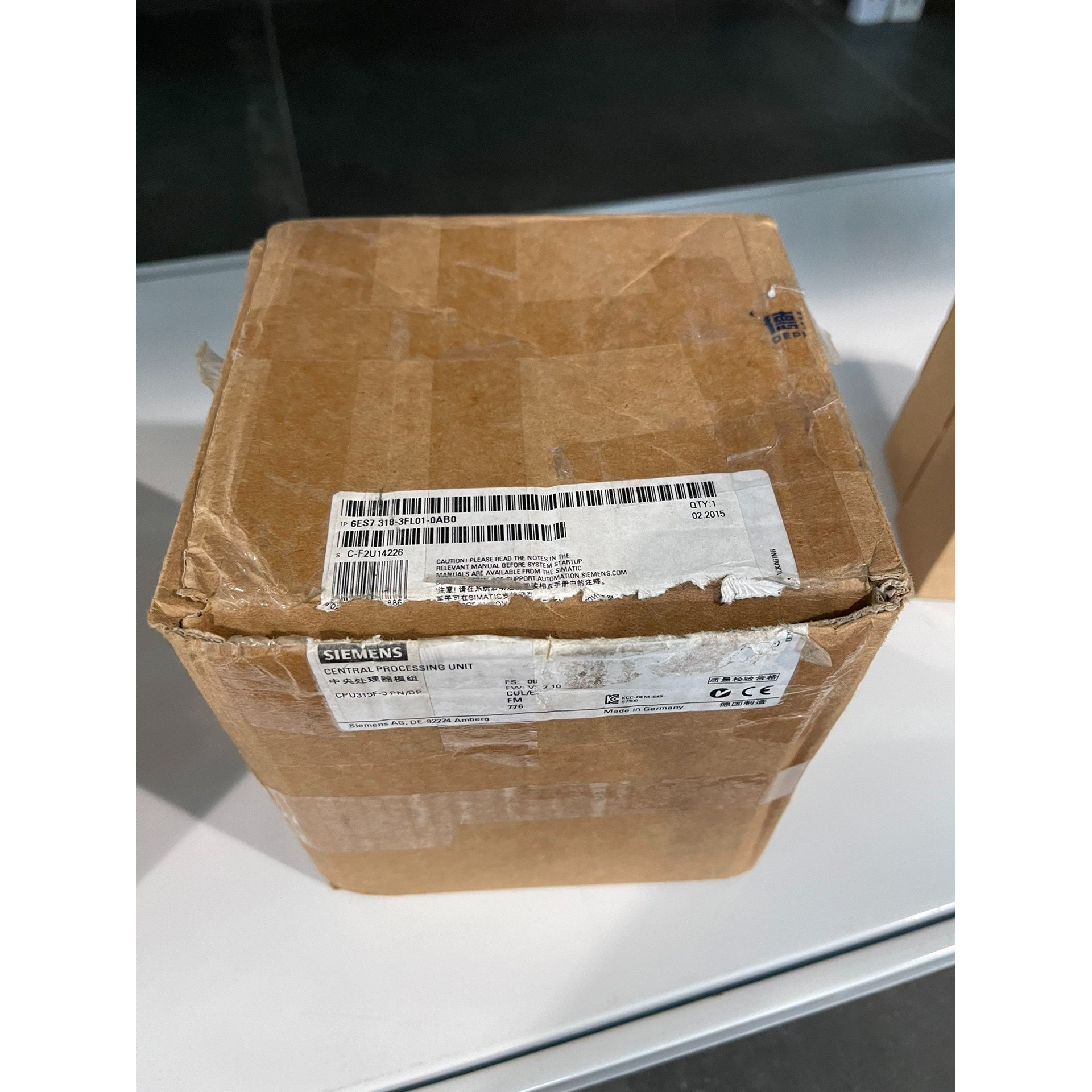 6ES7318-3FL01-0AB0CPU319F-3