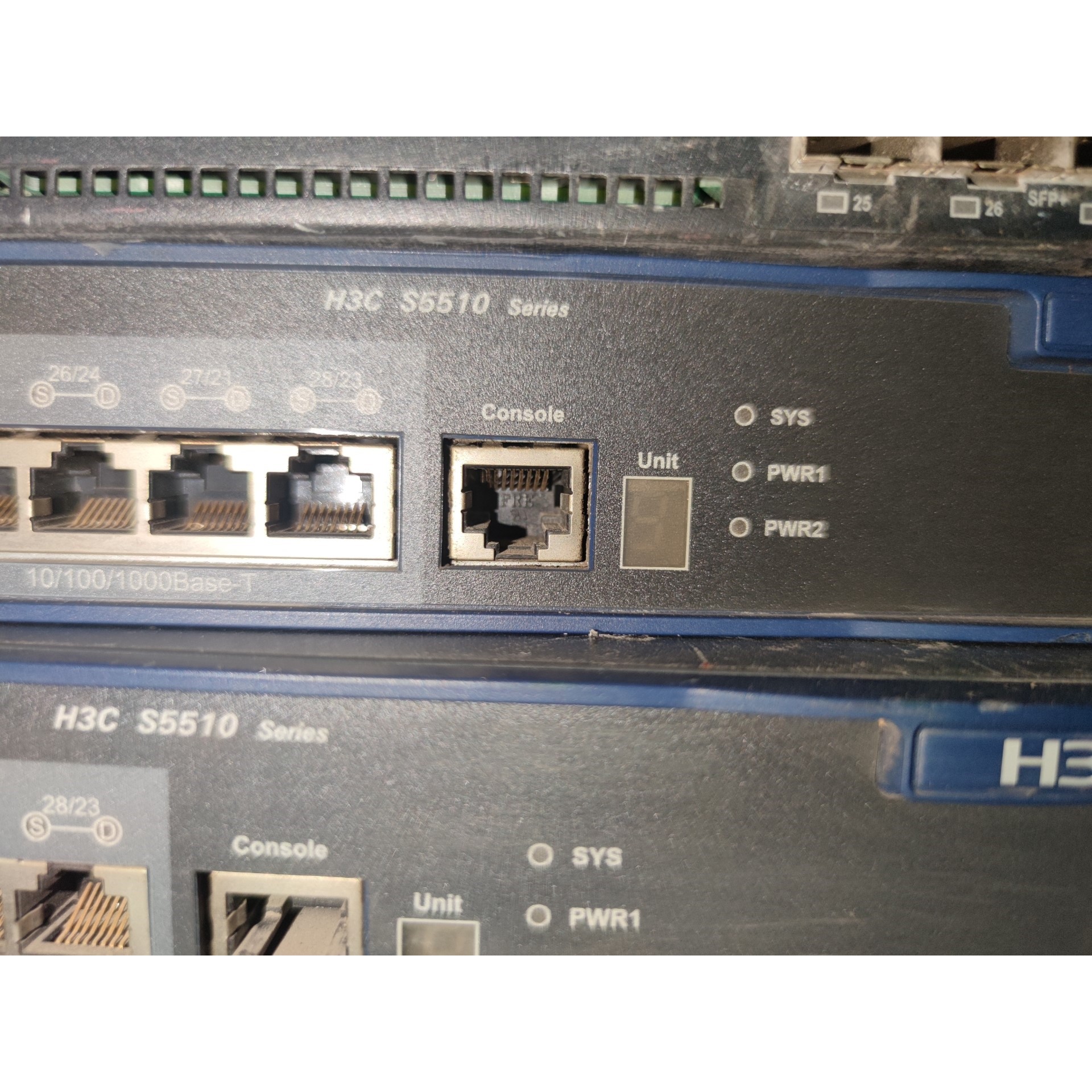 H3C全千兆光纤口交换机 s5510-24f,测试正常全好,
