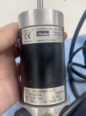 直流伺服电机 RS240BR1213 二手原装 实物拍摄