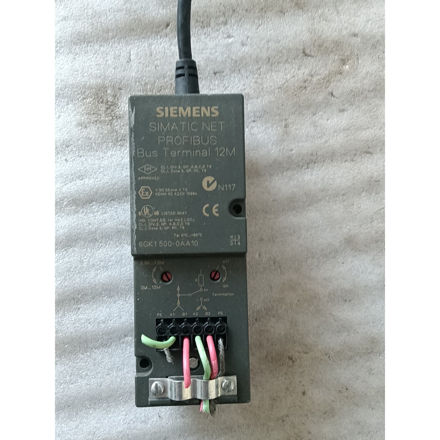 6GK1500-0AA10  M12总线端子模块,包功