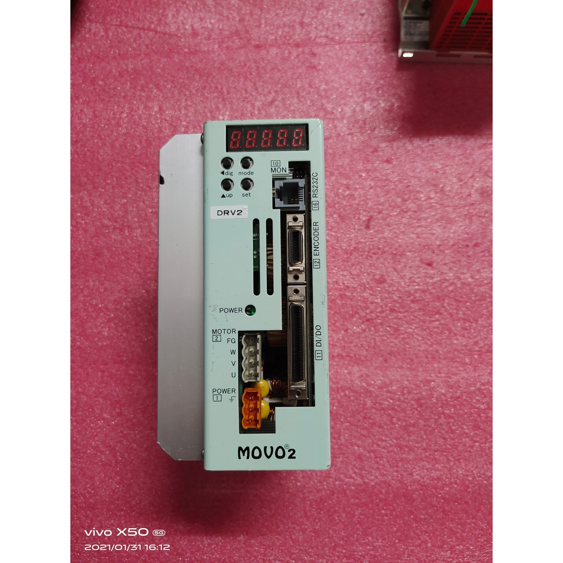 日本MOVO2拆机驱动器日本MOVO2,型号SVEH5-P,