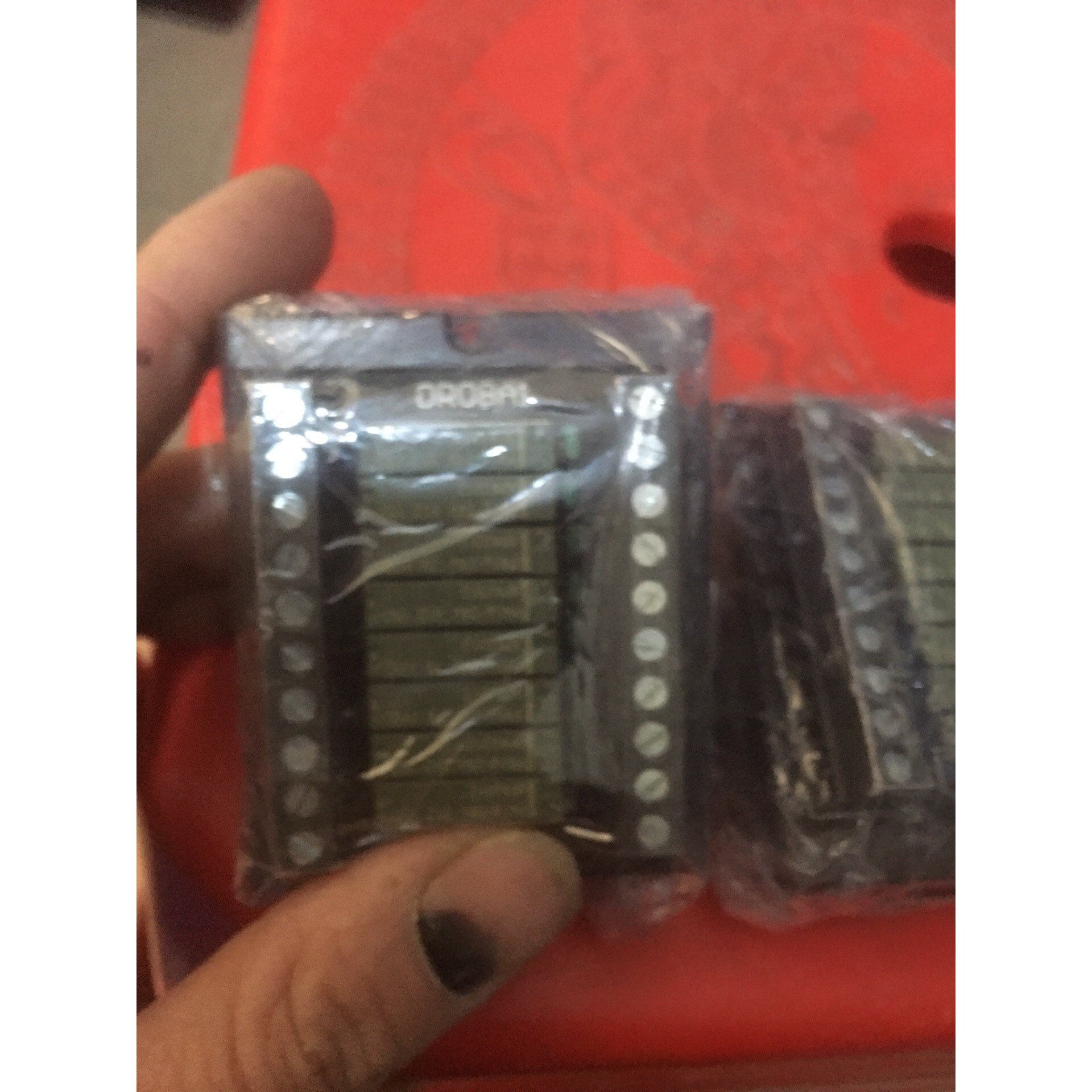 JLing直销1a型输入8位继电器端子台DR08A1