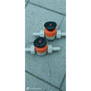 514 二手 手动隔膜阀两个 d20DN15 没用过