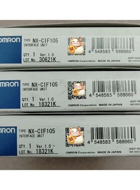 /NX-CIF105接口单元,版本1.0,绝