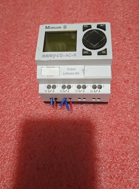 拆机金钟穆勒可编程控制器easy412-AC-R,  功能包