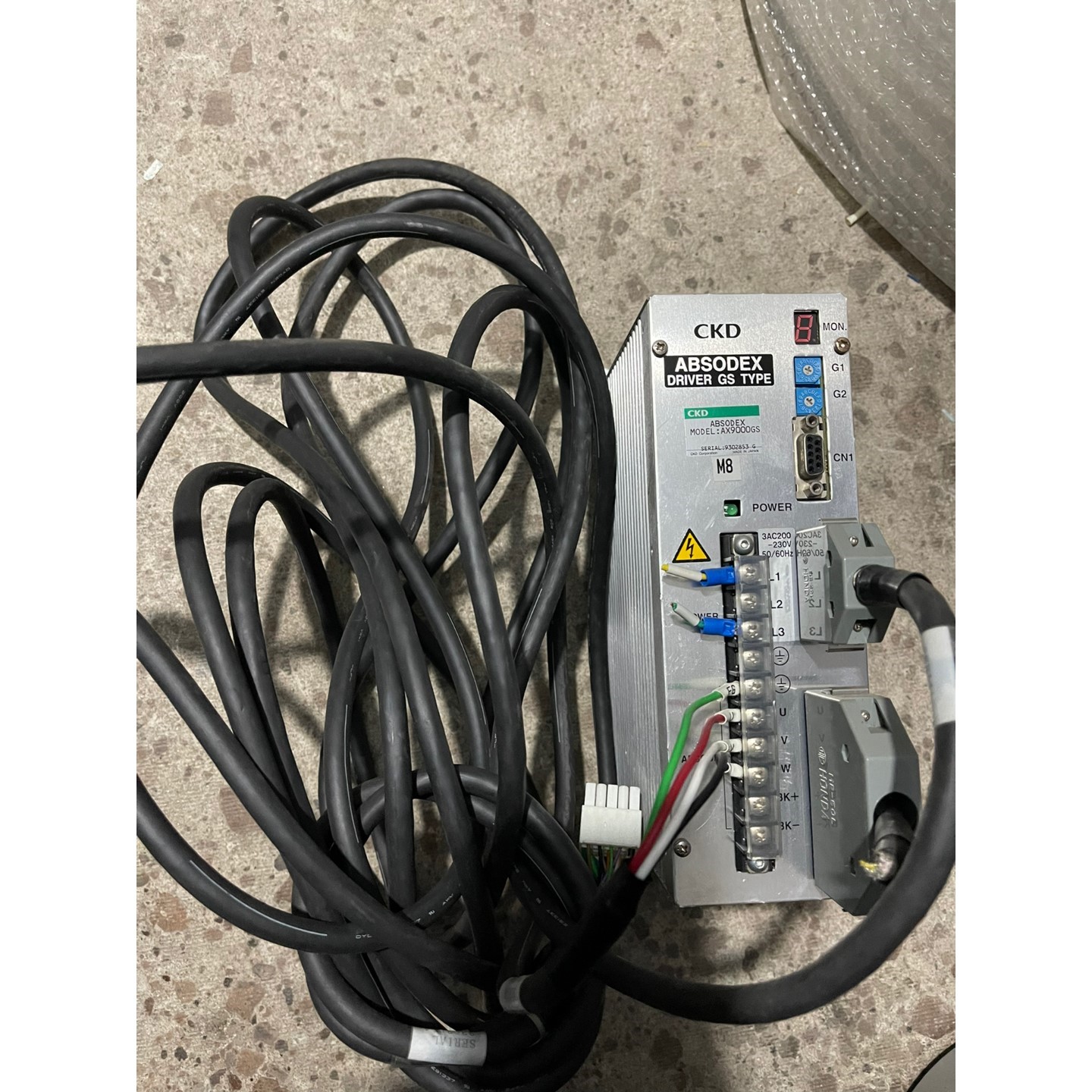 CKD转盘AX9000GS,马达AX4045GS,标签被撕了