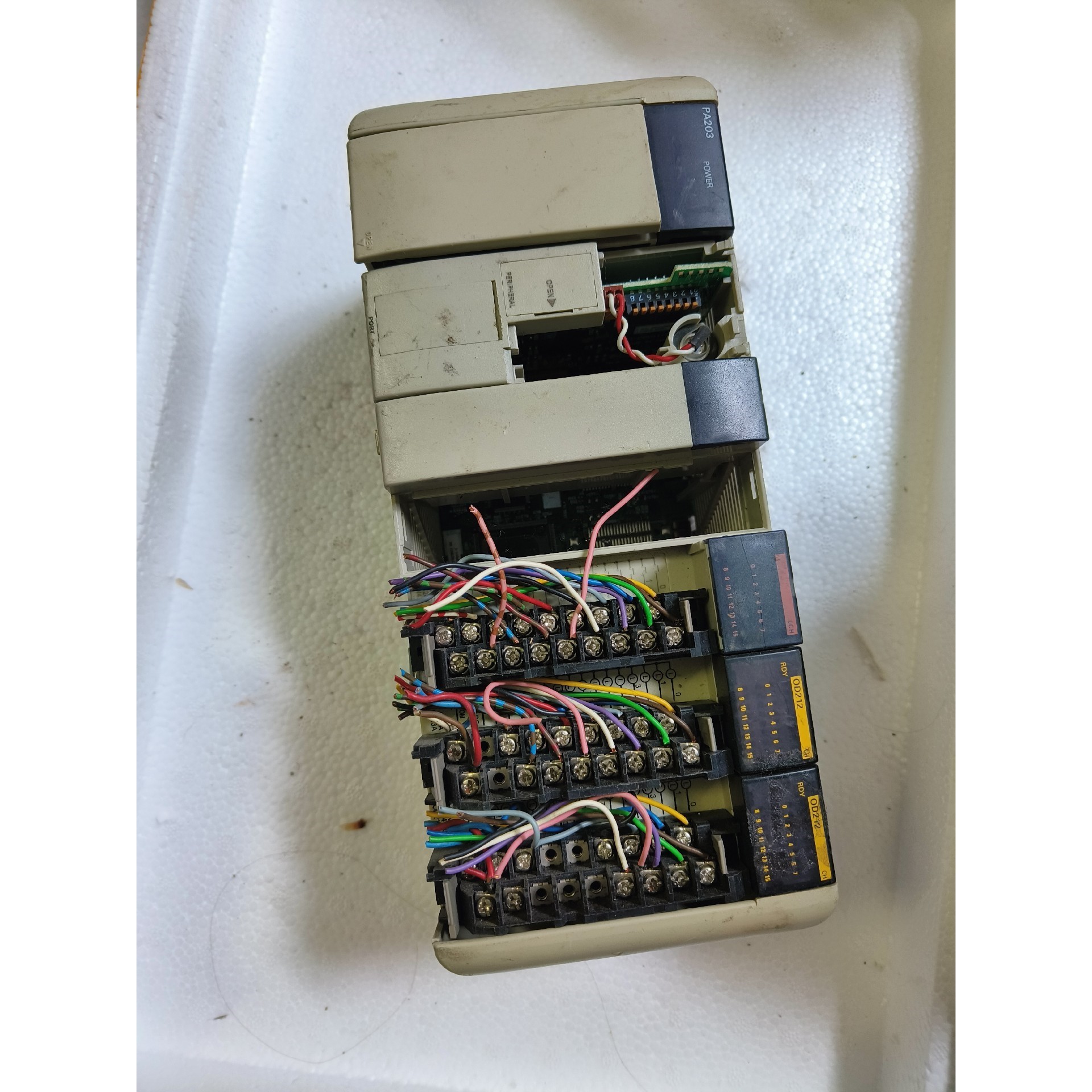 /PLC可编程控制器   PA203二手拆机